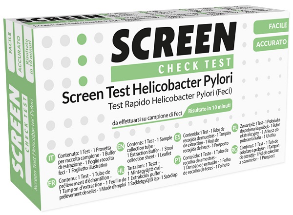 SCREEN TEST RAPIDO ANTIGENI HELICOBACTER PYLORI FECI UMANE - Farmacia Artemisia di Montecuollo Dott. Angelo snc