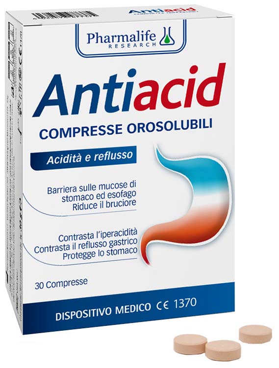 ANTIACID 30 COMPRESSE OROSOLUBILI - Farmacia Artemisia di Montecuollo Dott. Angelo snc