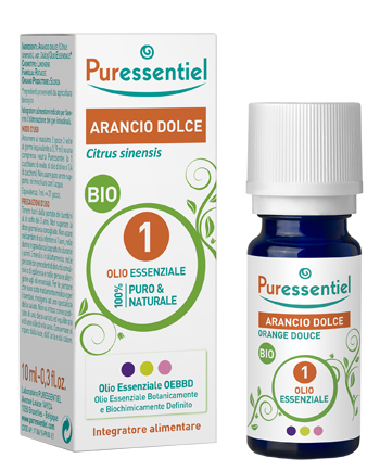 PURESSENTIEL ARANCIO DOLCE OLIO ESSENZIALE BIO 10 ML - Farmacia Artemisia di Montecuollo Dott. Angelo snc