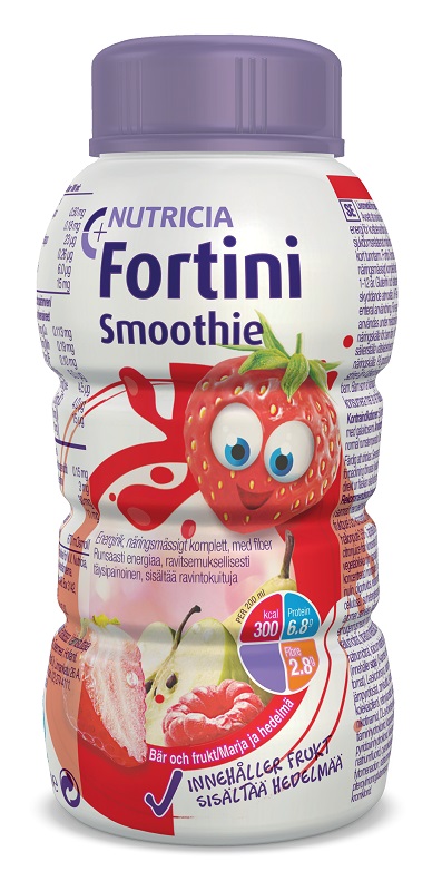 FORTINI SMOOTHIE MULTI FIBRE GUSTO FRUTTI ROSSI 200 ML - Farmacia Artemisia di Montecuollo Dott. Angelo snc