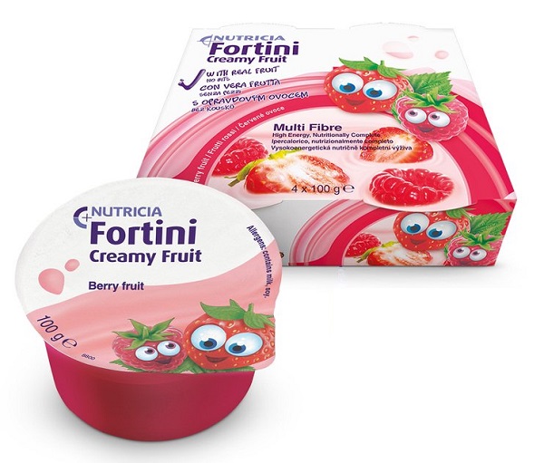 FORTINI CREAMY FRUIT MULTI FIBRE FRUTTI ROSSI 4X100 G - Farmacia Artemisia di Montecuollo Dott. Angelo snc