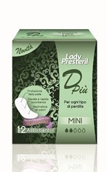 LADY PRESTERIL DPIU' MINI 12 PEZZI - Farmacia Artemisia di Montecuollo Dott. Angelo snc