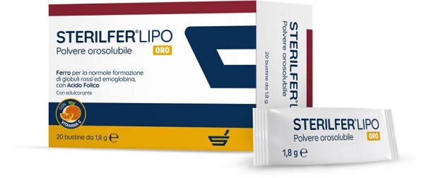 STERILFER LIPO ORO 20 BUSTINE - Farmacia Artemisia di Montecuollo Dott. Angelo snc