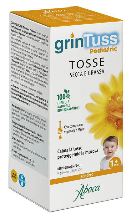 GRINTUSS PEDIATRIC SCIROPPO 180 G - Farmacia Artemisia di Montecuollo Dott. Angelo snc