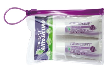 CLINODENT GEL DENTIFRICIO ALITO SICURO 2 TUBETTI DA 20 ML - Farmacia Artemisia di Montecuollo Dott. Angelo snc