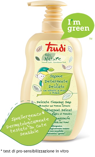 TRUDI BABY NATURE SAPONE DETERGENTE DELICATO 400 ML - Farmacia Artemisia di Montecuollo Dott. Angelo snc