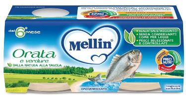 MELLIN OMOGENEIZZATO ORATA 2X80 G - Farmacia Artemisia di Montecuollo Dott. Angelo snc