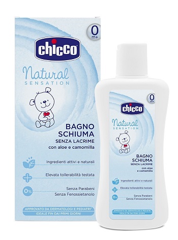 CHICCO BAGNOSCHIUMA NATURAL SENSATION 500 ML - Farmacia Artemisia di Montecuollo Dott. Angelo snc