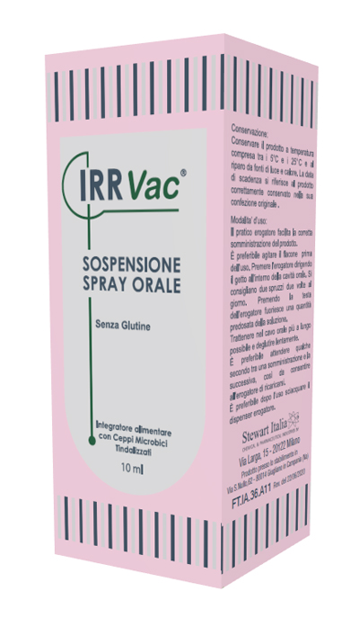IRRVAC SOSPENSIONE ORALE 10 ML - Farmacia Artemisia di Montecuollo Dott. Angelo snc