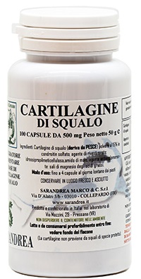 CARTILAGINE DI SQUALO 100 CAPSULE - Farmacia Artemisia di Montecuollo Dott. Angelo snc