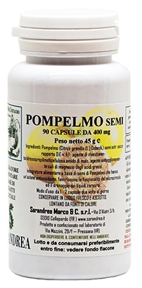 POMPELMO SEMI 400 MACERATO GLICERICO 90 CAPSULE - Farmacia Artemisia di Montecuollo Dott. Angelo snc