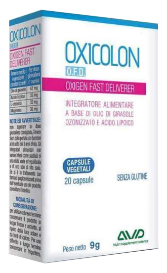 OXICOLON O F D MB 20 CAPSULE - Farmacia Artemisia di Montecuollo Dott. Angelo snc