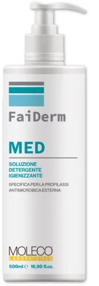 FAIDERM MED DETERGENTE IGIENIZZANTE 500 ML - Farmacia Artemisia di Montecuollo Dott. Angelo snc