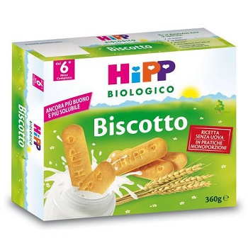 HIPP BIO BISCOTTO SOLUBILE 360 G - Farmacia Artemisia di Montecuollo Dott. Angelo snc