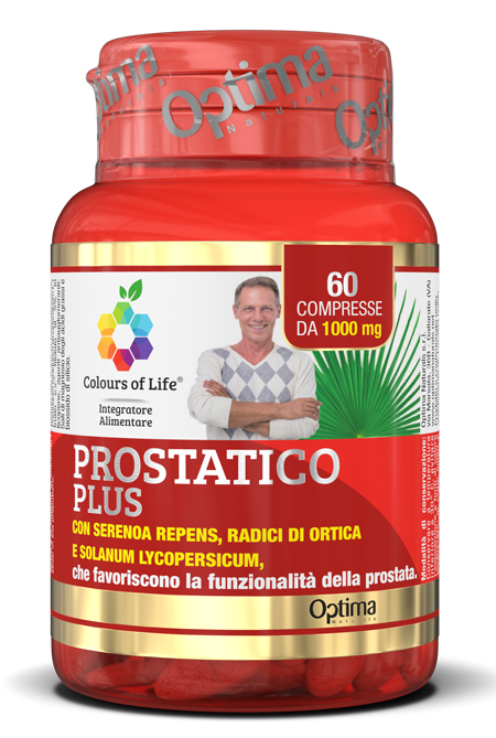 COLOURS OF LIFE PROSTATICO PLUS 60 COMPRESSE 1000 MG - Farmacia Artemisia di Montecuollo Dott. Angelo snc