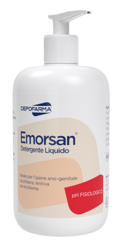EMORSAN DETERGENTE LIQUIDO IGIENE ANO-GENITALE PH FISIOLOGICO 500 ML - Farmacia Artemisia di Montecuollo Dott. Angelo snc