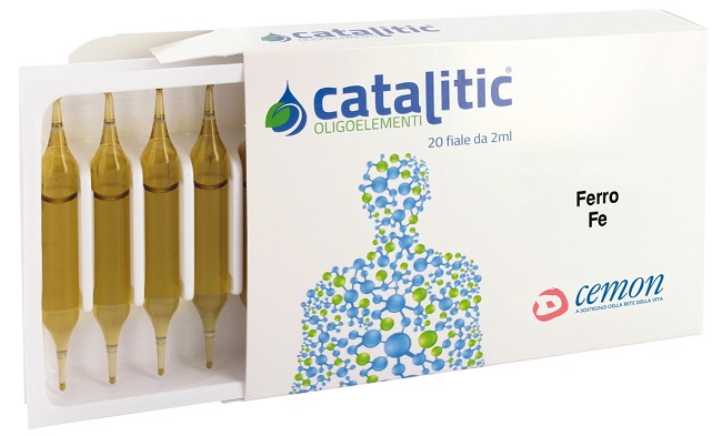 CATALITIC OLIGOELEMENTI FERRO FE 20 AMPOLLE - Farmacia Artemisia di Montecuollo Dott. Angelo snc