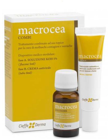 MACROCEA COMBI SOLUZIONE 5 ML + CREMA 8 ML - Farmacia Artemisia di Montecuollo Dott. Angelo snc