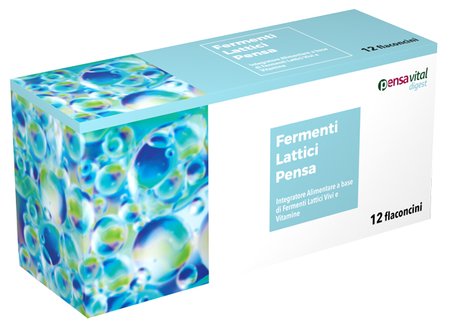 FERMENTI LATTICI PENSA 12 FLACONCINI DA 7 ML - Farmacia Artemisia di Montecuollo Dott. Angelo snc