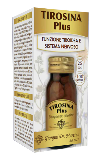 TIROSINA PLUS 100 PASTIGLIE - Farmacia Artemisia di Montecuollo Dott. Angelo snc