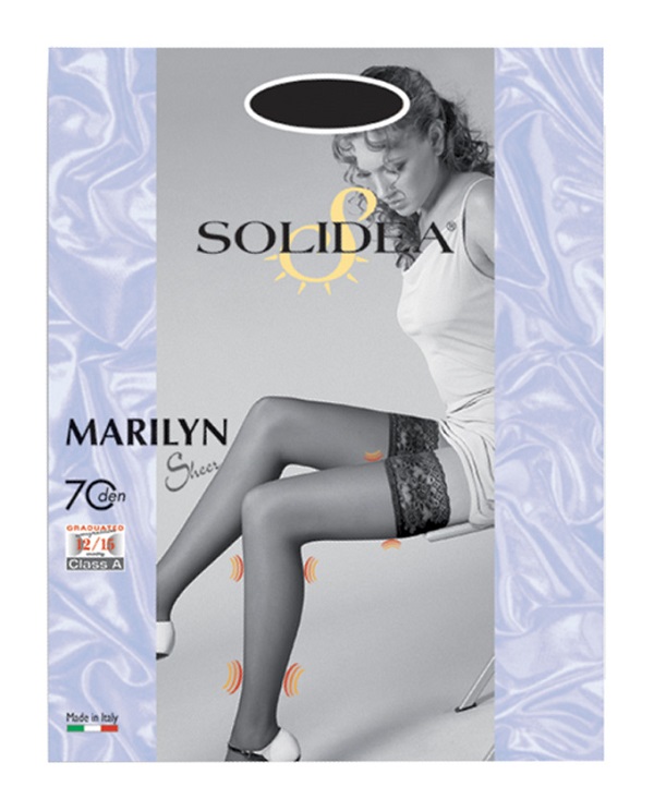 MARILYN 70 SHEER CALZA AUTOREGGENTE NERO 4XL - Farmacia Artemisia di Montecuollo Dott. Angelo snc