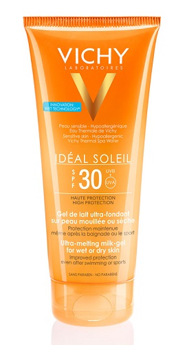 IDEAL SOLEIL GEL WET CORPO SPF30 200 ML - Farmacia Artemisia di Montecuollo Dott. Angelo snc