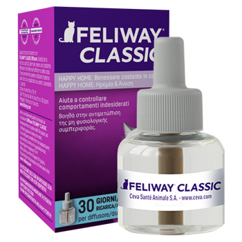 FELIWAY CLASSIC RICARICA FLACONE DA 48 ML - Farmacia Artemisia di Montecuollo Dott. Angelo snc
