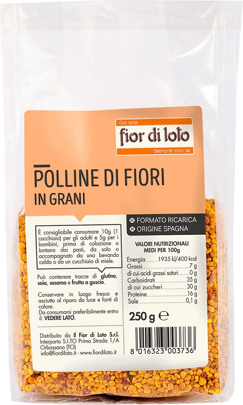 POLLINE IN GRANI RICARICA 250 G - Farmacia Artemisia di Montecuollo Dott. Angelo snc