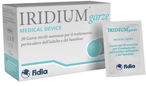 IRIDIUM GARZA OCULARE MEDICATA IN TESSUTO NON TESSUTO 20 PEZZI - Farmacia Artemisia di Montecuollo Dott. Angelo snc