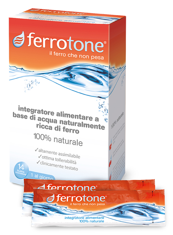 FERROTONE 14 BUSTINE 20 MG - Farmacia Artemisia di Montecuollo Dott. Angelo snc