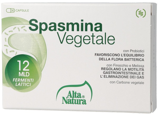 SPASMINA VEGETALE 30 CAPSULE - Farmacia Artemisia di Montecuollo Dott. Angelo snc