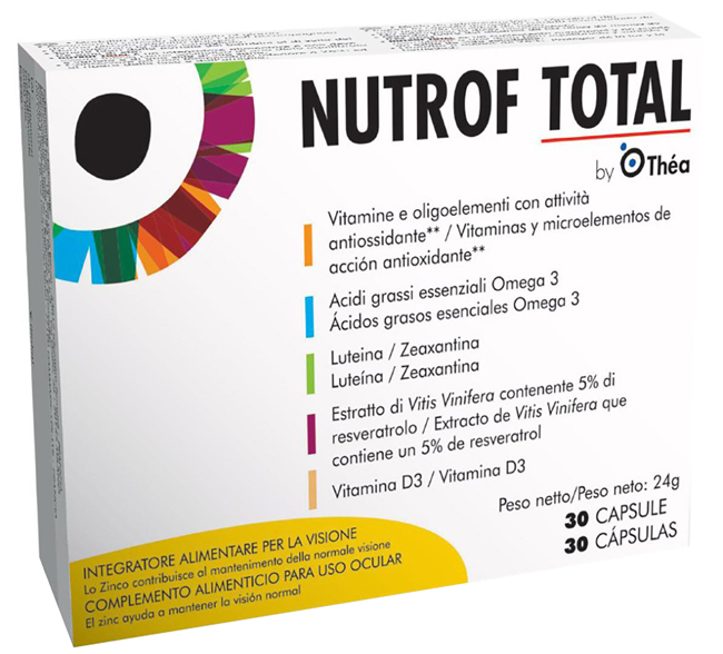 NUTROF TOTAL 30 CAPSULE - Farmacia Artemisia di Montecuollo Dott. Angelo snc