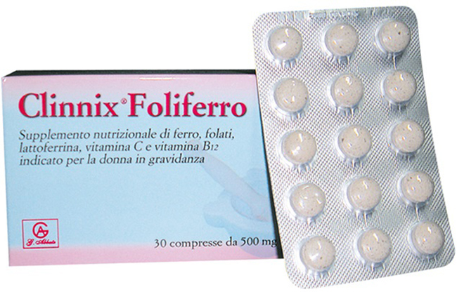 CLINNER FOLIFERRO 30 COMPRESSE - Farmacia Artemisia di Montecuollo Dott. Angelo snc