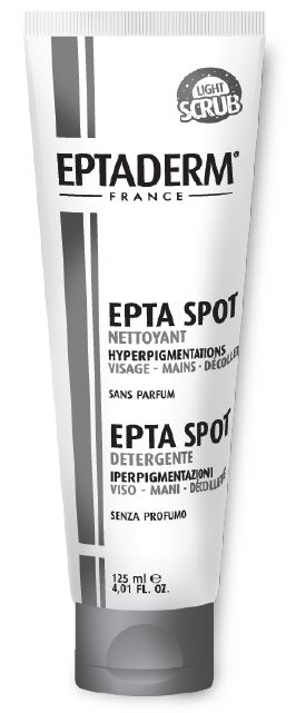 EPTA SPOT DETERGENTE SCRUB DEPIGMENTANTE 125 ML - Farmacia Artemisia di Montecuollo Dott. Angelo snc