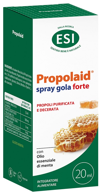 ESI PROPOLAID SPRAY GOLA FORTE 20 ML - Farmacia Artemisia di Montecuollo Dott. Angelo snc
