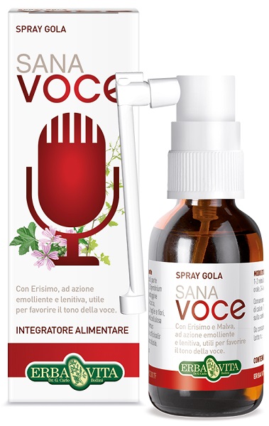 SANA VOCE SPRAY GOLA 30 ML - Farmacia Artemisia di Montecuollo Dott. Angelo snc