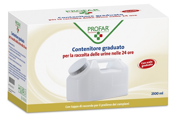 CONTENITORE URINE PROFAR 24 ORE - Farmacia Artemisia di Montecuollo Dott. Angelo snc