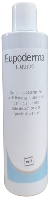 EUPODERMA LIQUIDO SOLUZIONE DETERGENTE PER PIEDE DIABETICO 300 ML - Farmacia Artemisia di Montecuollo Dott. Angelo snc