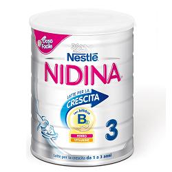 NIDINA 3 OPTIPRO LATTE CRESCITA POLVERE 800 G - Farmacia Artemisia di Montecuollo Dott. Angelo snc