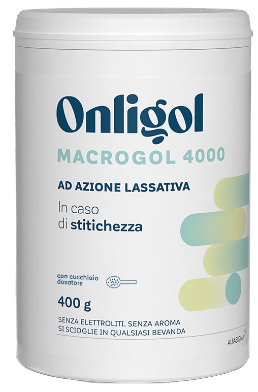 ONLIGOL MACROGOL 4000 400 G SENZA ZUCCHERO - Farmacia Artemisia di Montecuollo Dott. Angelo snc