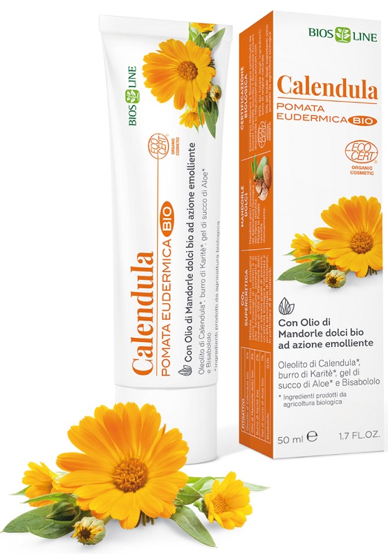 BIOSLINE CALENDULA POMATA EUDERMICA BIO 50 ML - Farmacia Artemisia di Montecuollo Dott. Angelo snc