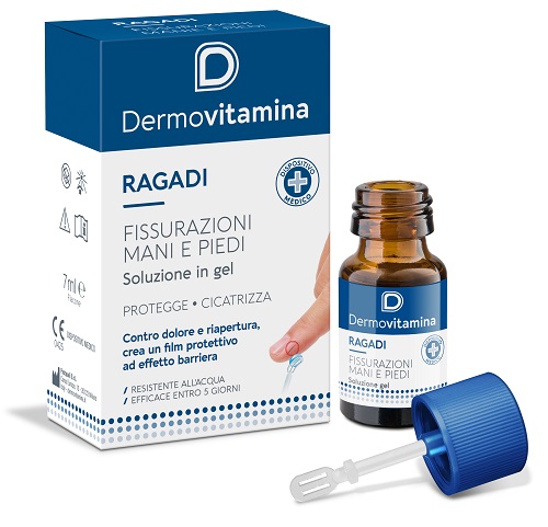 DERMOVITAMINA RAGADI GEL MANI E PIEDI 7 ML - Farmacia Artemisia di Montecuollo Dott. Angelo snc