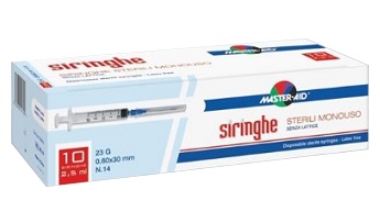 SIRINGA PER VENIPUNTURA MASTER-AID 10 ML GAUGE 21 10 PEZZI - Farmacia Artemisia di Montecuollo Dott. Angelo snc