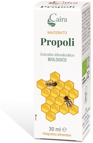 CAIRA PROPOLI MACERATO IDROALCOLICO BIO GOCCE 30 ML - Farmacia Artemisia di Montecuollo Dott. Angelo snc