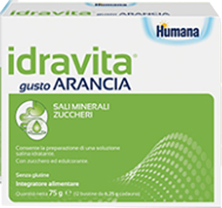 IDRAVITA GUSTO ARANCIA 12 BUSTINE DA 6,25 G - Farmacia Artemisia di Montecuollo Dott. Angelo snc