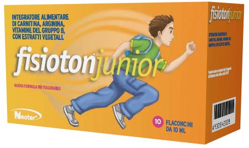 FISIOTON JUNIOR 10 FLACONI DA 10 ML - Farmacia Artemisia di Montecuollo Dott. Angelo snc