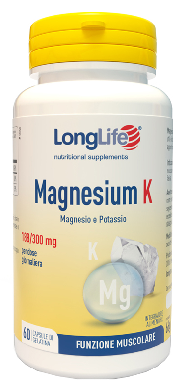 LONGLIFE MAGNESIUM K 60 CAPSULE - Farmacia Artemisia di Montecuollo Dott. Angelo snc