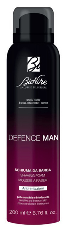 DEFENCE MAN SCHIUMA DA BARBA 200 ML - Farmacia Artemisia di Montecuollo Dott. Angelo snc