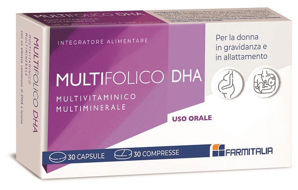 MULTIFOLICO DHA 30 CAPSULE + 30 COMPRESSE - Farmacia Artemisia di Montecuollo Dott. Angelo snc