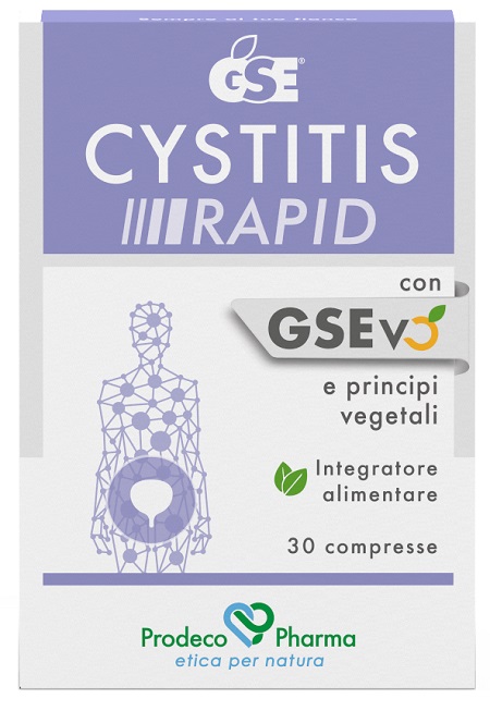 GSE CYSTITIS RAPID 30 COMPRESSE - Farmacia Artemisia di Montecuollo Dott. Angelo snc